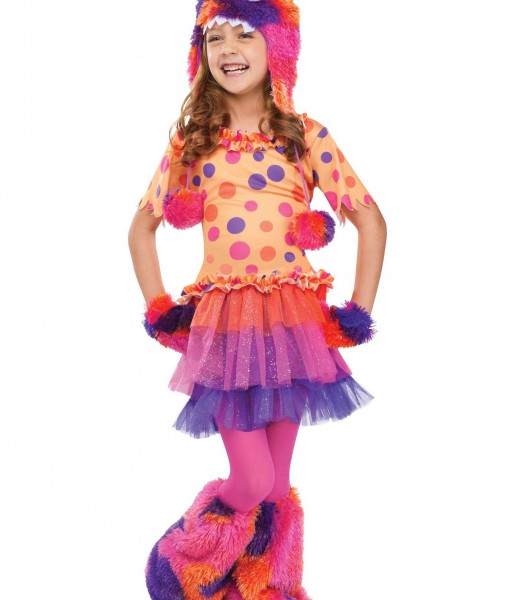 Girls Fuzzy Fifi Monster Costume - Halloween Costume Ideas 2023