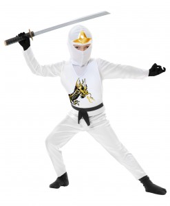 Toddler Ninja Avengers Series II White Costume