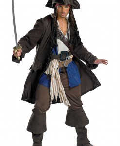 Adult Prestige Captain Jack Sparrow Costume