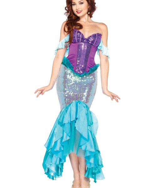 Women's Disney Deluxe Ariel Costume - Halloween Costume Ideas 2023