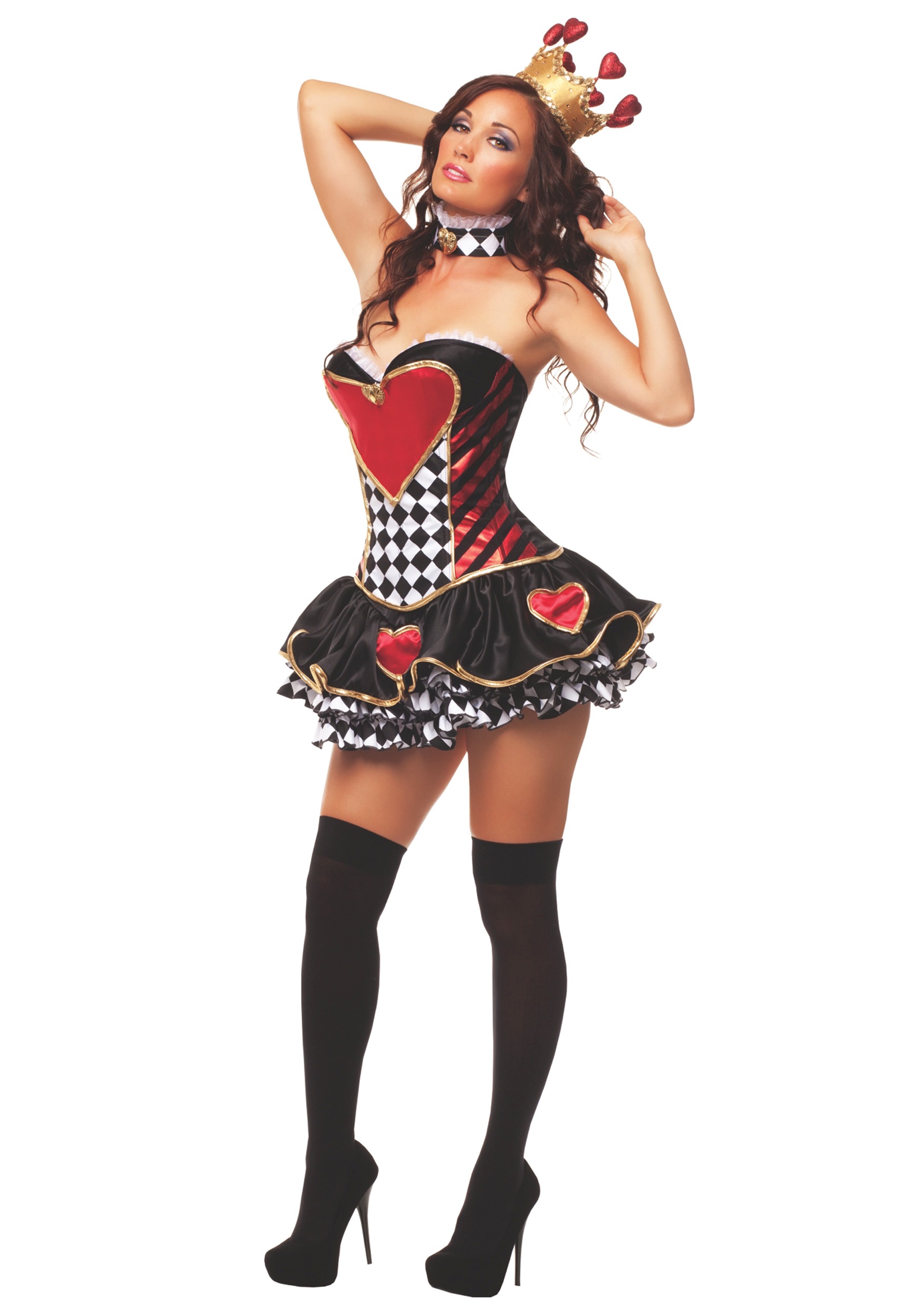 sexy king of hearts costume