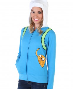 Women's Adventure Time Jake Pocket Hoodie