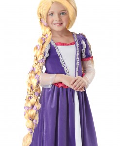 Rapunzel Wig with Flowers