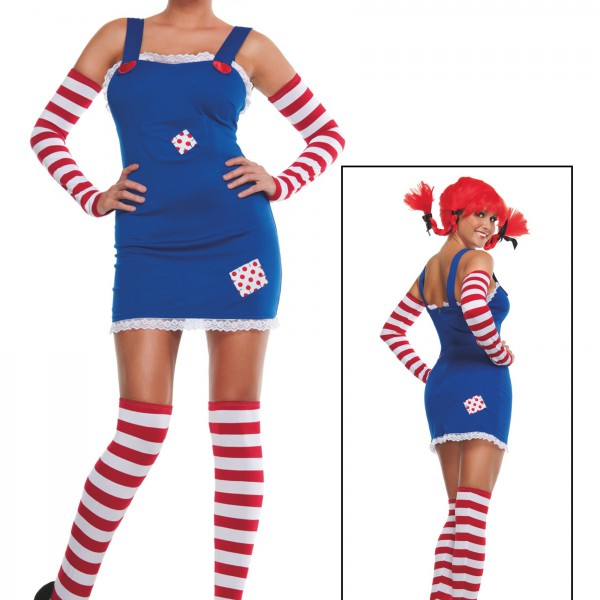 Pippi Longstocking Costume Adults