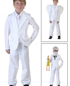 Child White Suit Costume