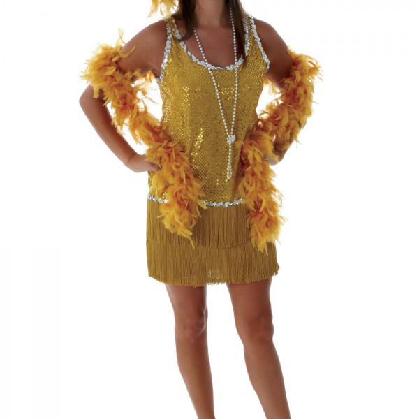 gold flapper