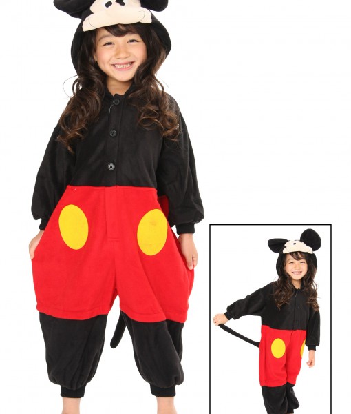 Kids Mickey Mouse Pajama Costume