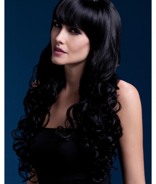 black wig halloween ideas