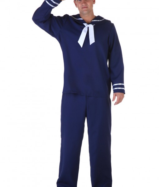 Adult Blue Sailor Costume