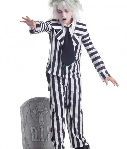 Child Graveyard Ghost Costume