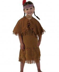 Girls American Indian Toddler Costume