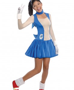 Teen Girls Sonic Dress Costume