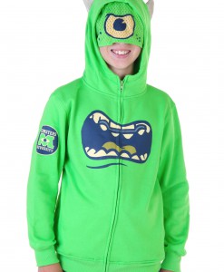 Kids Monsters University Mike Wazowski Costume Hoodie