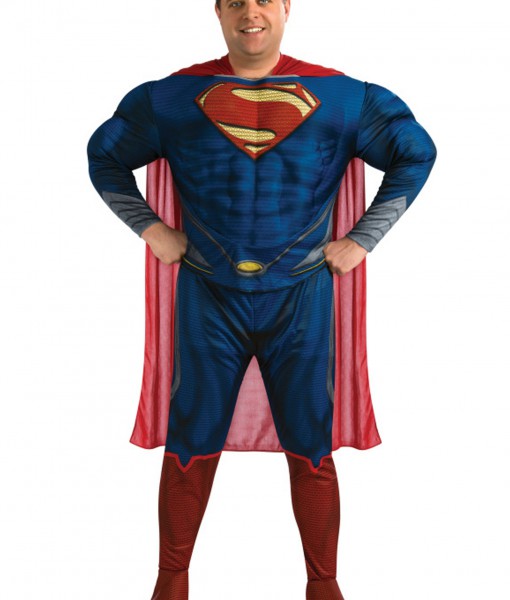 Deluxe Superman Plus Size Costume - Halloween Costume Ideas 2023