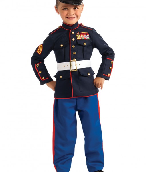 Child Marine Uniform Costume - Halloween Costume Ideas 2023