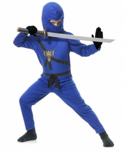 Blue Toddler Ninja Costume