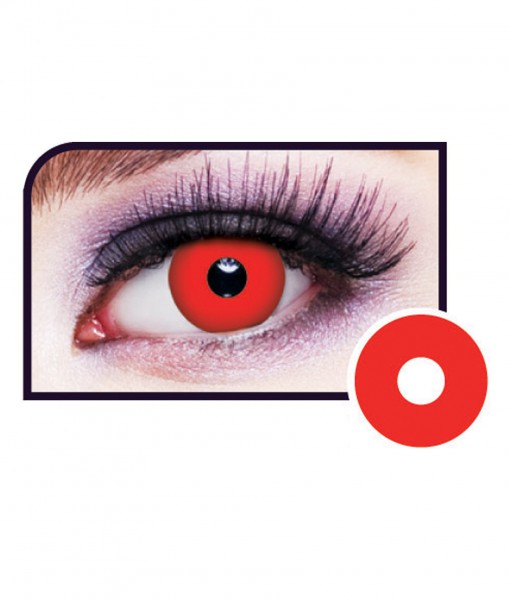 Red Vampire Eye Contact Lens