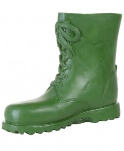 Adult Green Latex Boot Covers