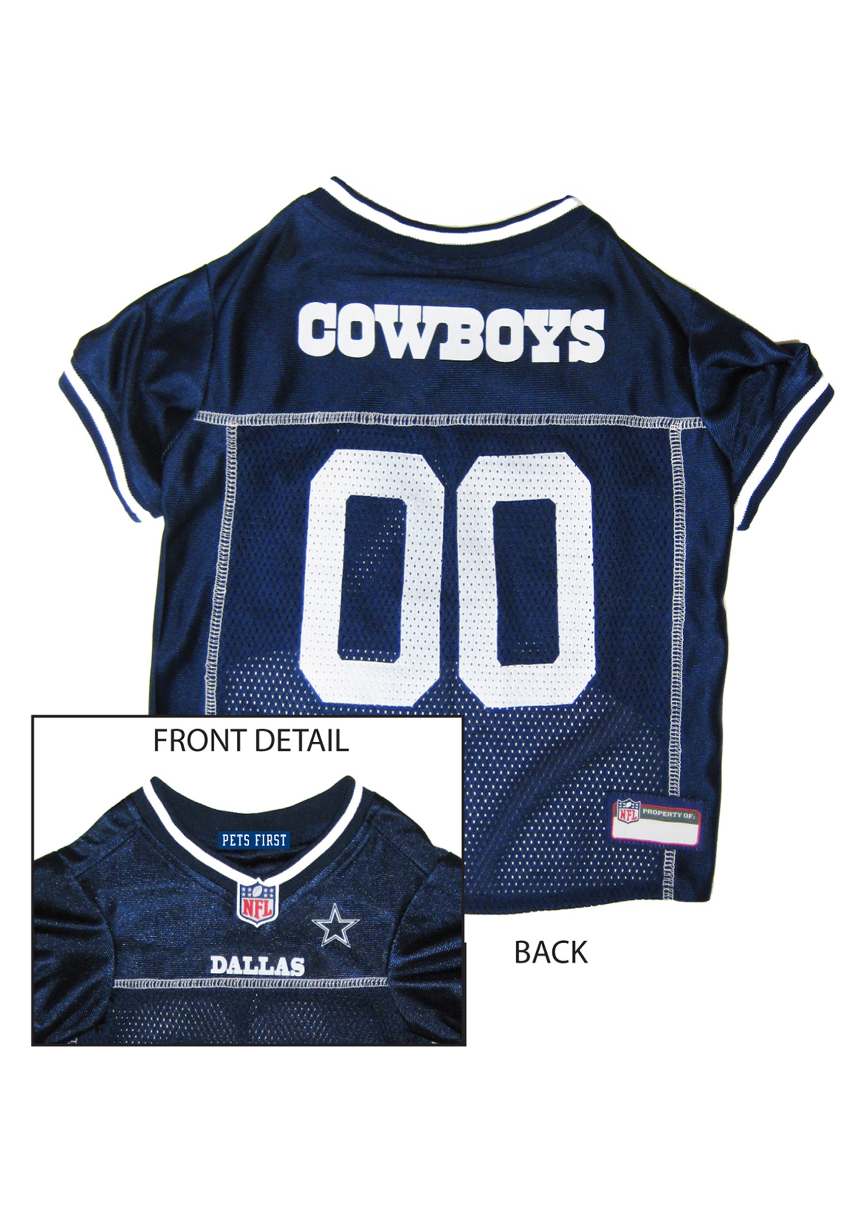 : NFL Dallas Cowboys Mesh Dog Jersey : Sports & Outdoors