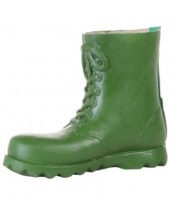 Children's Green Latex Boot Covers
