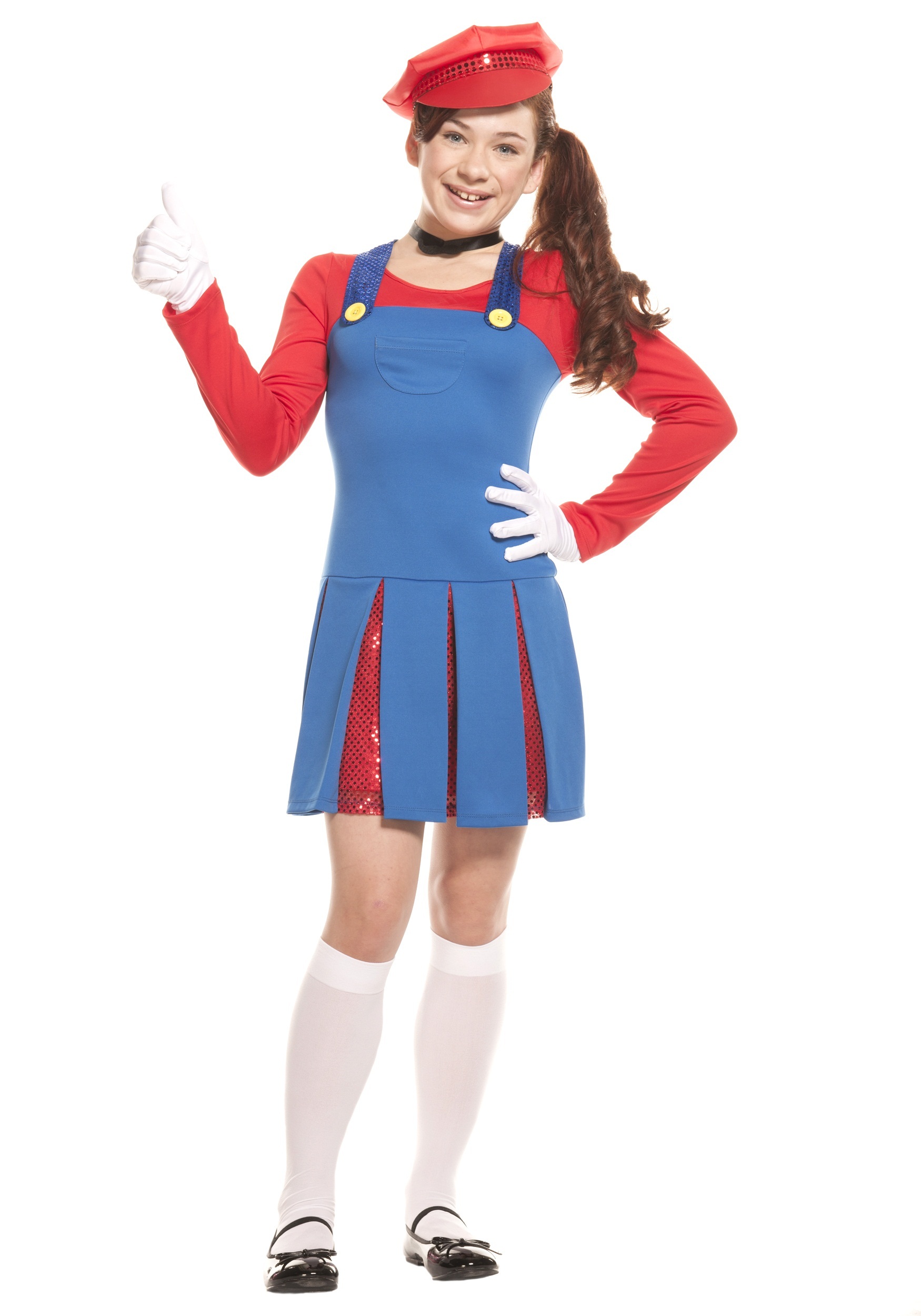 Go in our Teen Super Maria Costume and show those crazy goombas who's ...