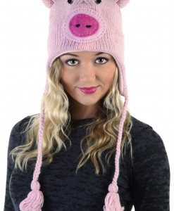 Adult Peaches the Pig Hat