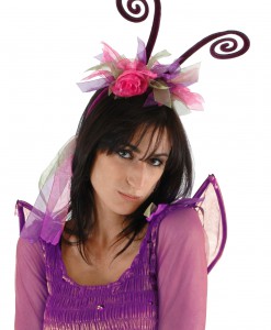 Purple Fairy Antenna Headband