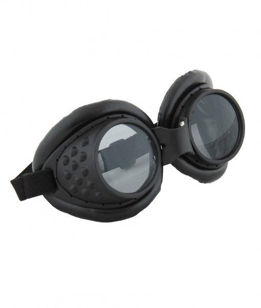 Radioactive Aviator Black Goggles