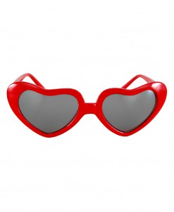 Red Sweet Heart Glasses