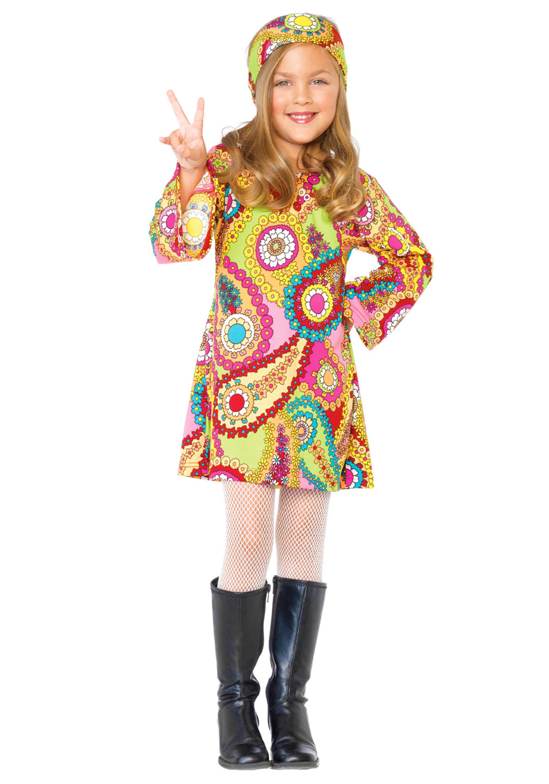 Child Hippie Chick Costume - Halloween Costume Ideas 2023