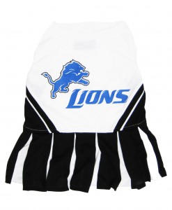 Detroit Lions Cheerleader Dog Costume