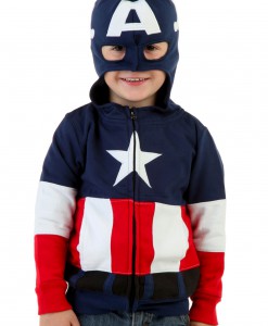 Toddler Captain America Costume Hoodie