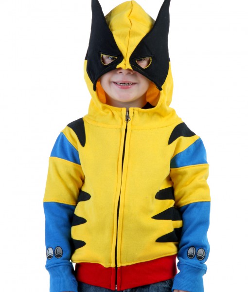 Toddler Wolverine Costume Hoodie