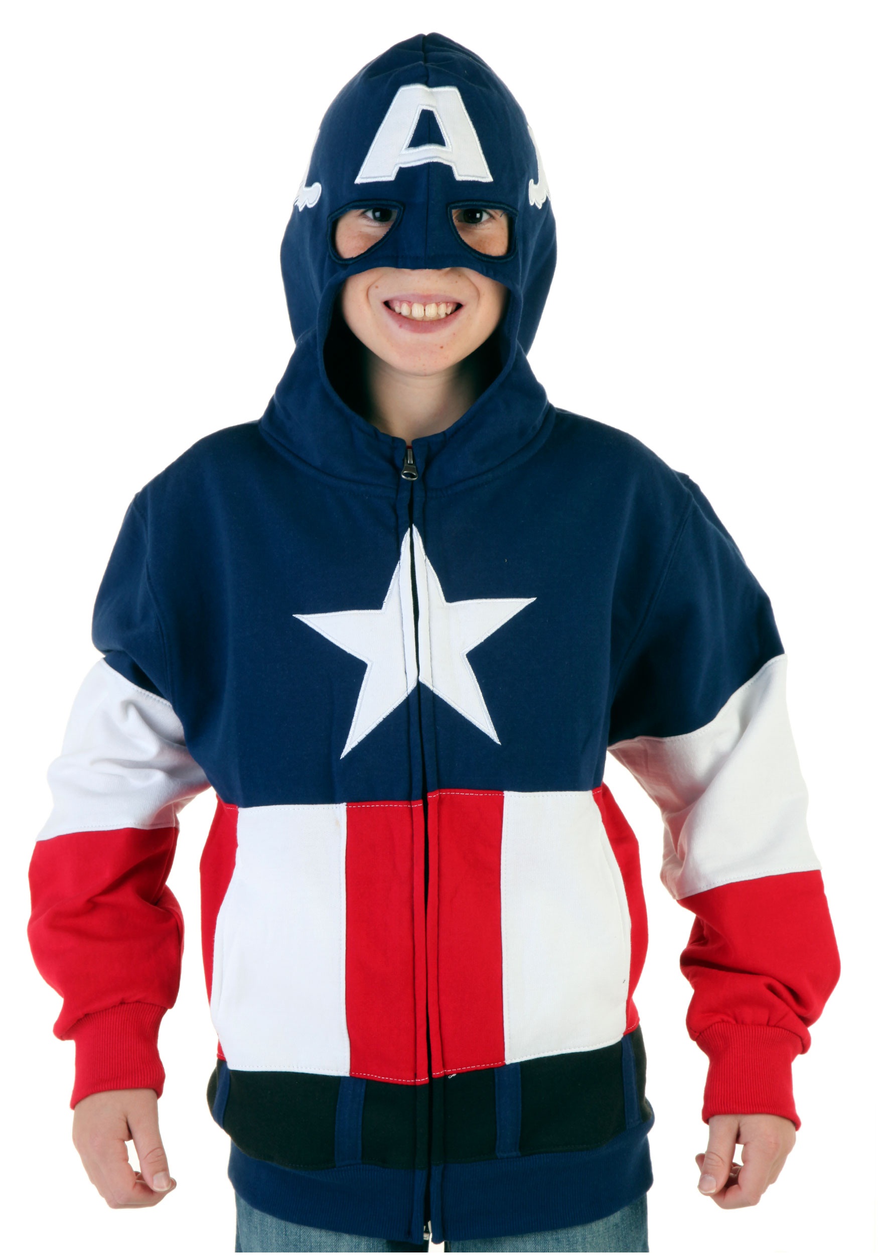 captain america kids hoodie