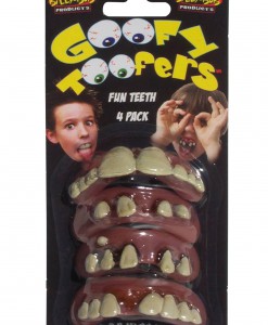 Kids Goofy Toofers 4 Pack