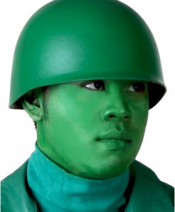Green Army Man Helmet