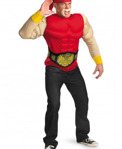 Adult Hulk Hogan Muscle Costume