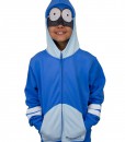 Boys Regular Show Mordecai Costume Hoodie