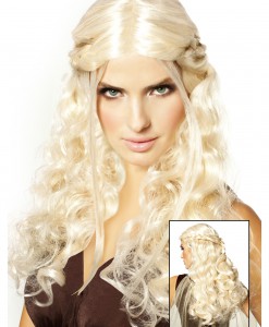 Dragon Princess Wig Platinum Blonde