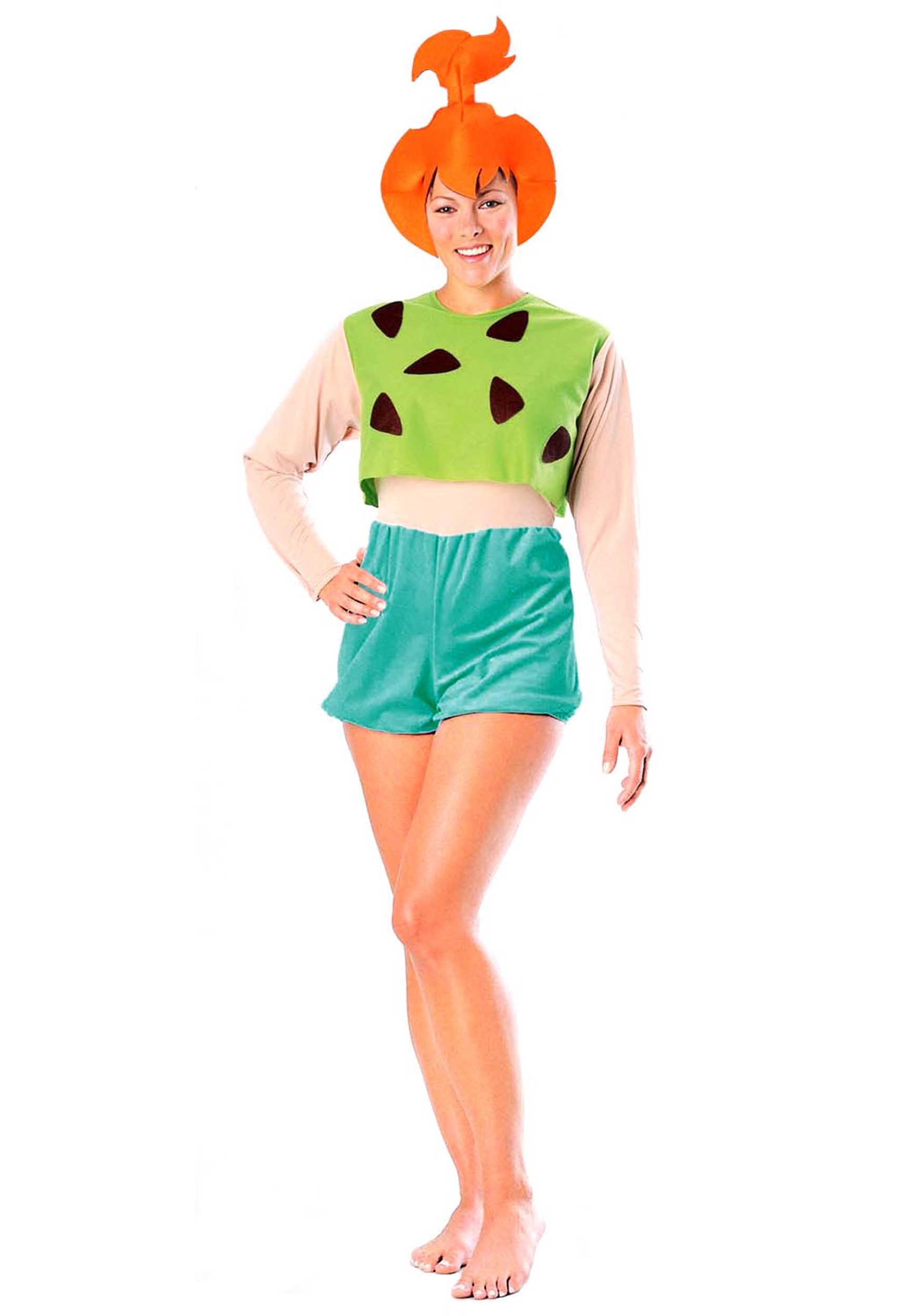 Pebbles Flintstone Adult Costume with Free Shipping in U.S., UK, Europe, Ca...