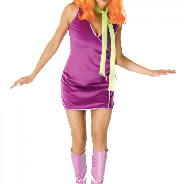 Adult Daphne Costume | This adult Daphne costume is a licensed Scooby Doo c...