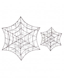 Glitter Spider Webs