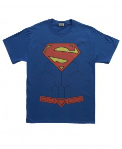 New 52 Torso Superman Costume T-Shirt
