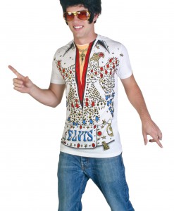 Elvis Presley Eagle Jumpsuit Costume T-Shirt