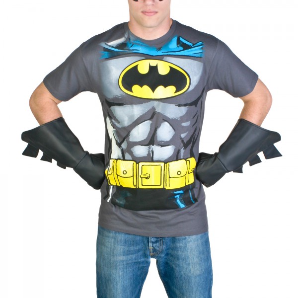 batman t shirt and cape