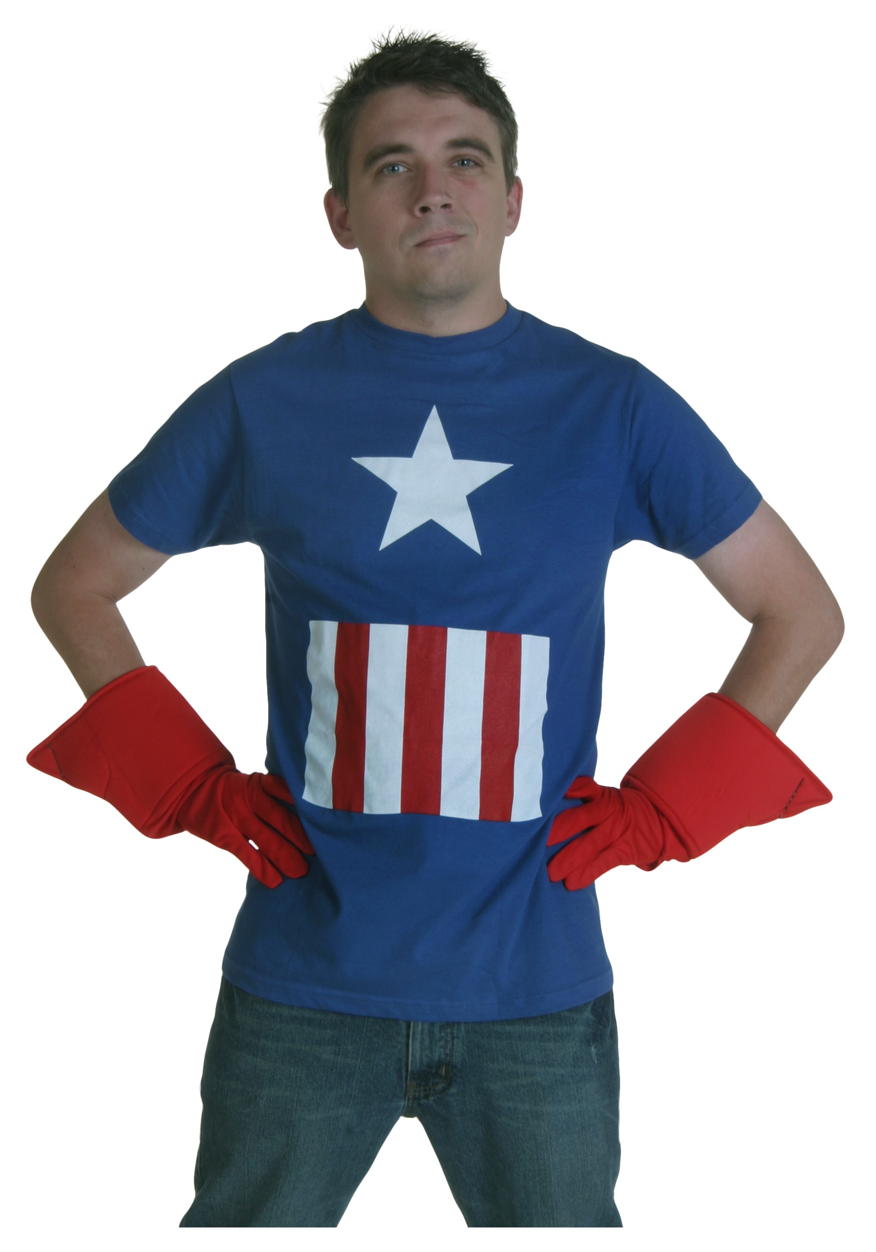 captain america costume t shirt