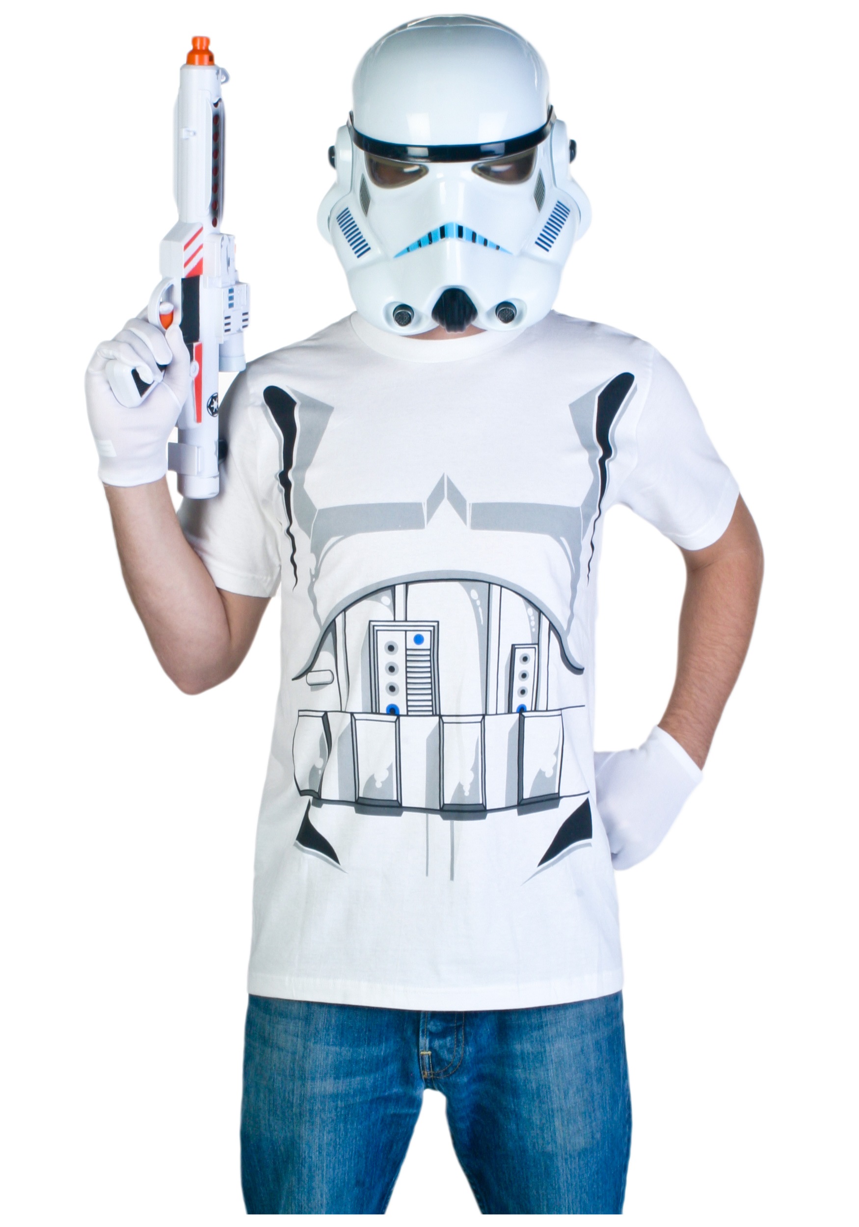 Adult Stormtrooper T-Shirt Costume - Halloween Costume Ideas 2023