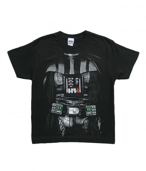Boys Star Wars Darth Vader Costume T-Shirt
