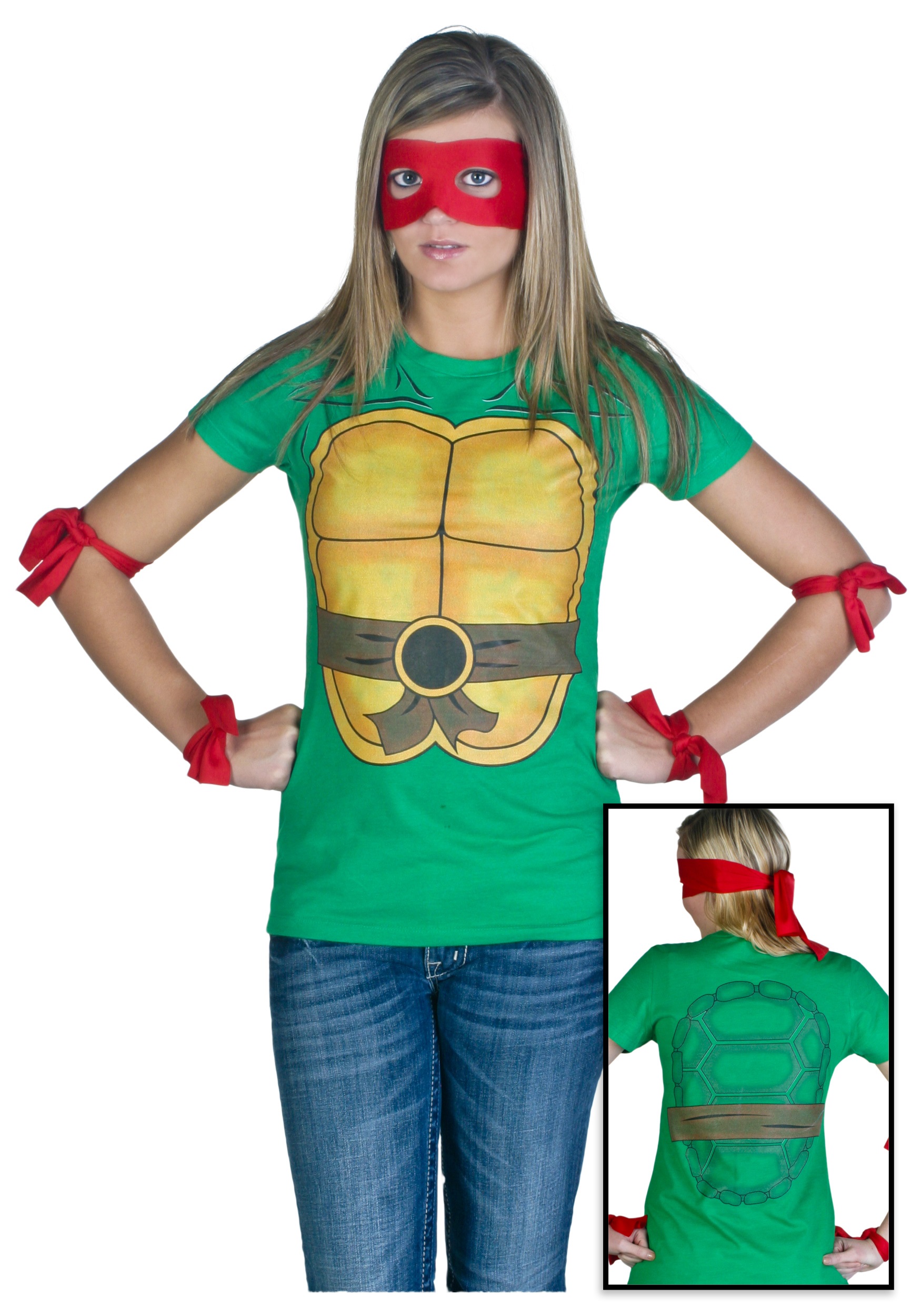 Womens Ninja Turtle T-Shirt - Halloween Costume Ideas 2022.