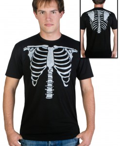 Mens Skeleton Costume T-Shirt